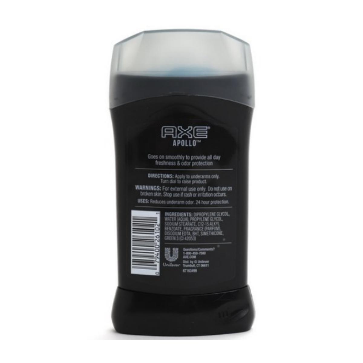 

Дезодорант-стик Axe Apollo Fresh, 85 г, 1 шт.