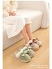 New 2025 Indoor/Outdoor Non-slip Furry Cotton Slippers for Couples - Thickened Winter Edition
