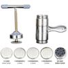 Stainless Steel Hand-Cranked Noodle Press Machine for Home Use
