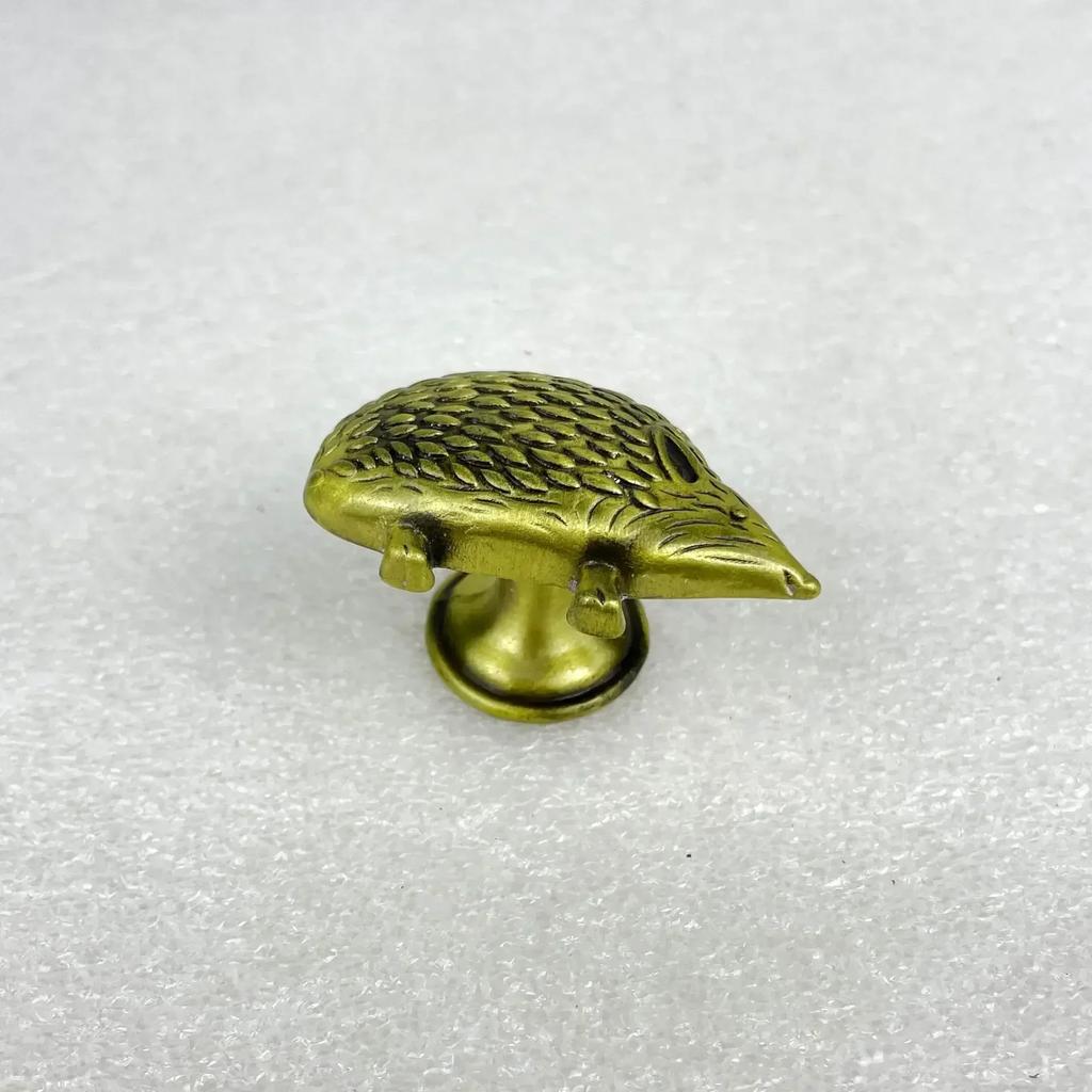 10PC Cute Hedgehog Drawer Knobs Furniture Handle Single Hole Cabinet Door Handle Kitchen Cabinet Wardrobe Handle