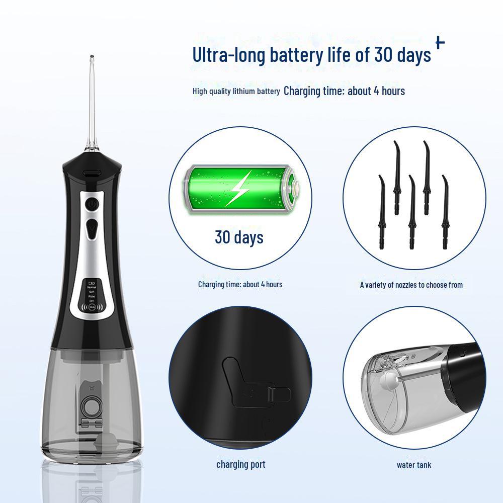 Portable Sonic Water Flosser for Removing Dental Calculus