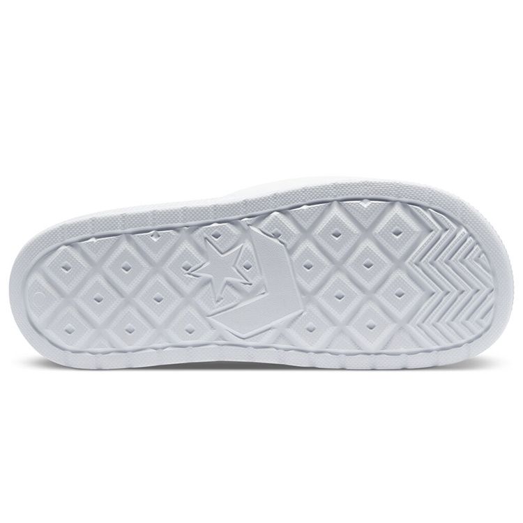 Converse All Star Unisex Rubber Sole Slide Sandals White 171215C