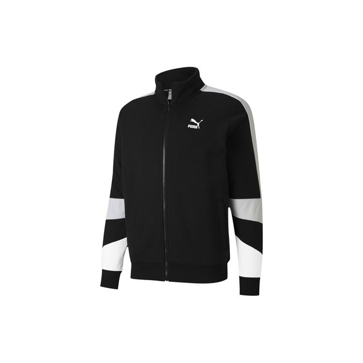 PUMA Jackets Unisex Black Stand Collar Moderate Other 599347-01