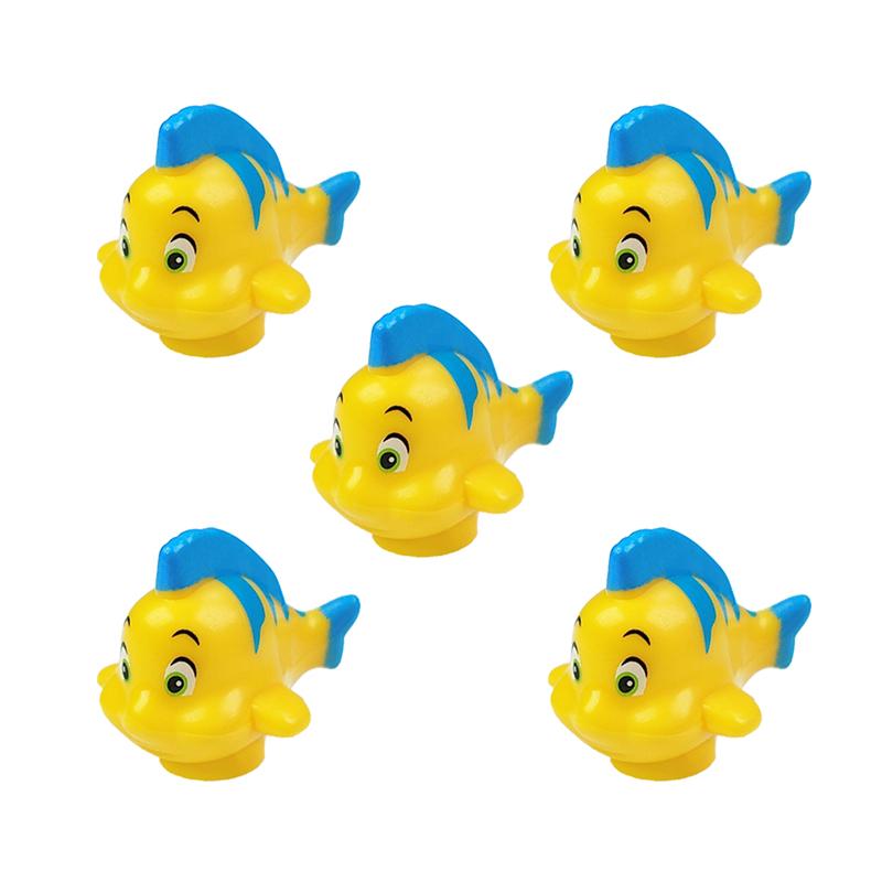 Bouwstenen zeeleven rog dolfijn delphis anemoonvis zeeschildpad schildpad pinguïn haai octopus assemblage speelgoed