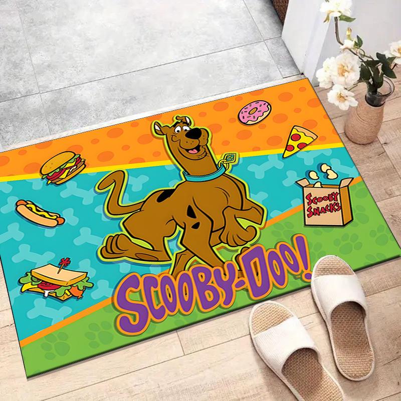 Scooby Doo Polyester Carpet, Soft Indoor Mat for Office Chair, Living Room, Computer Desk - Decorative Home Office Rug Design