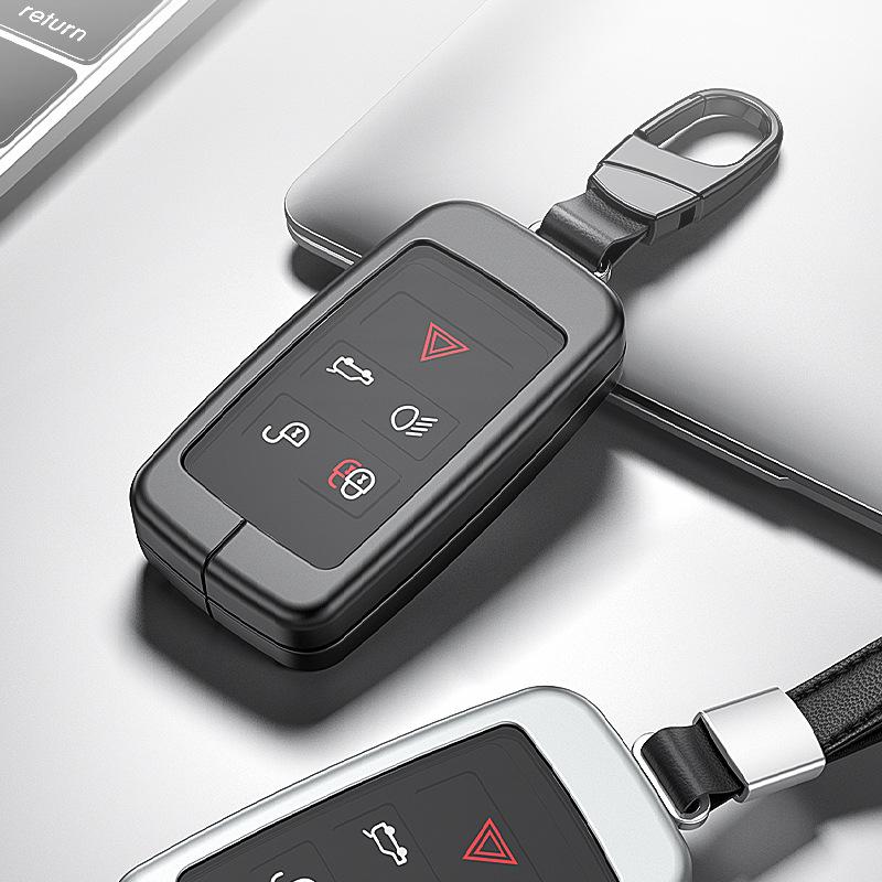 Aluminum Alloy Key Case for 20 Land Rover & Jaguar Models