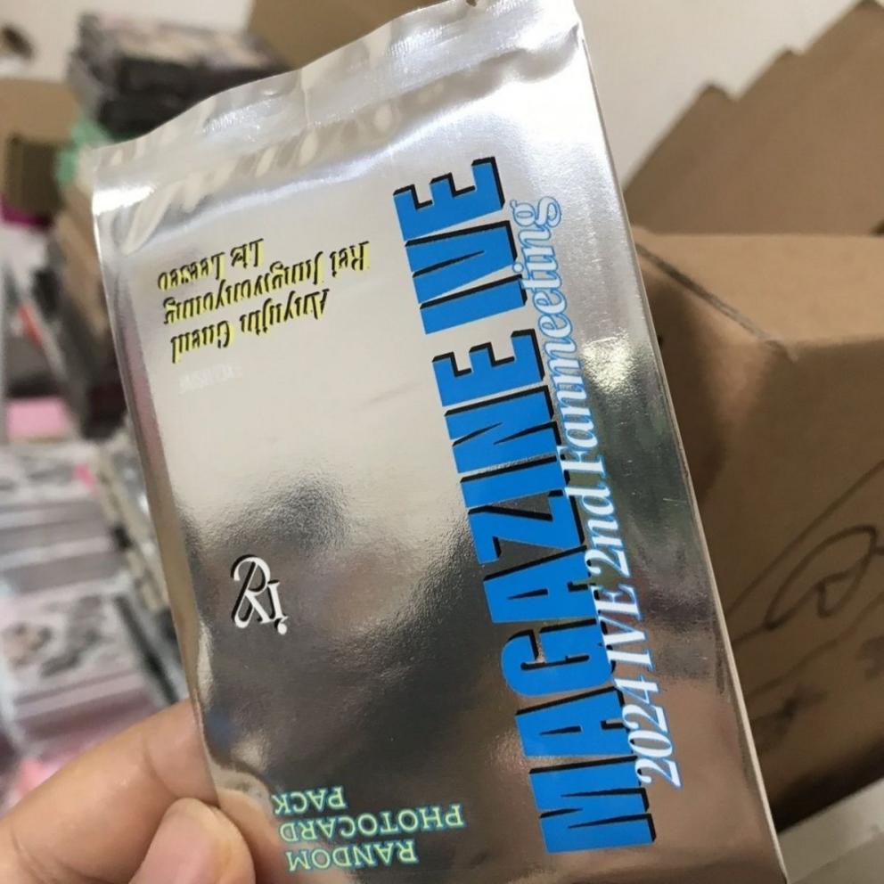 Ive 2024 Fan Meeting Magazine Random Photo Pack Ive Photocard 3 Unopened (Domestic Shipping)