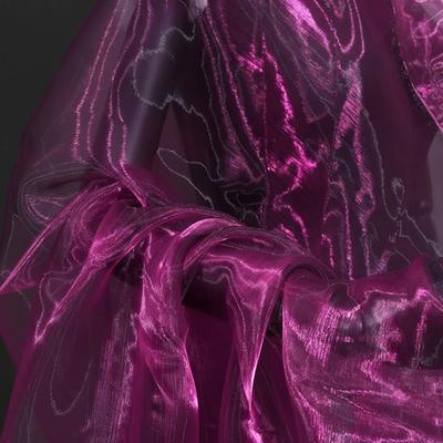 100X150cm Two-color Gradient Fabric Colorful Lightweight Organza Mesh Fabric Thin Two Tone Sheer Organza Fabric