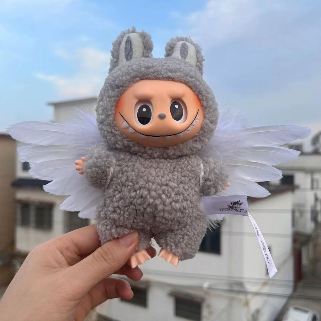 Labubu Angel Feathers Fashion DIY Doll Accessories - Handmade Vinyl Decoration
