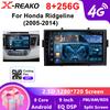 X-REAKO Car Video Player for Honda Ridgeline 2005-2014 GPS Navigation Built-in Dsp Carplay Autoradio Android Head Unit
