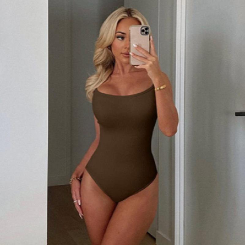 Hip Lifting Shapewear, Tight Fitting Sports Jumpsuit, Fitness Sleeveless Vest, Camisole, Triangle Jumpsuit, Yoga Suit For Women