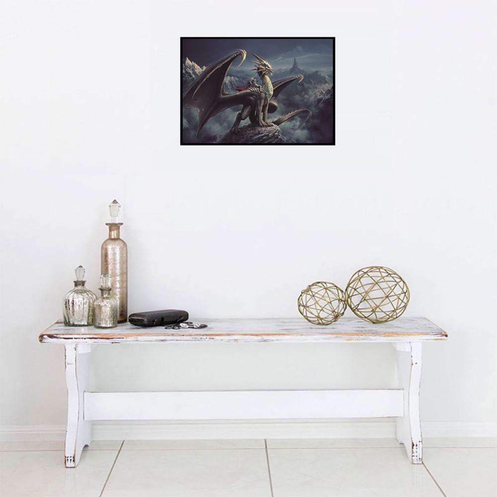 5D Diamond Painting Diy Cartoon Animal Handmade Round Diamond Embroidered Mosaic Pattern Home Living Room Decoration Gift