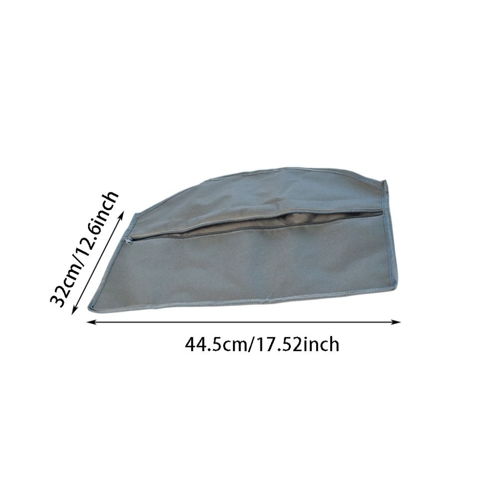 Waterproof Hide Pocket Safe Zipper Pouch Valuables Storage Bag  Under Hanging Clothes