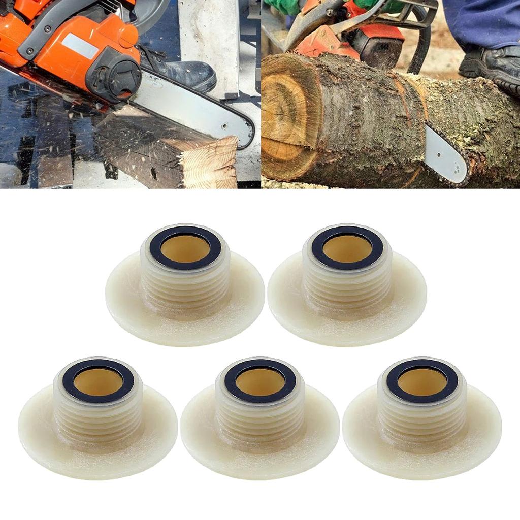 5pcs Chainsaw Engine Rebuild Kit Oil Drive Pump Worm Gear Fit 45 52 58 4500 5200 5800 Gasoline Chainsaw Spare Parts