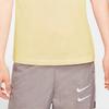 Men's Nike Small Round Neck Short Sleeve Yellow T-Shirt AR4999-113