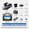4DRC F8 PRO MAX Remote Control Drone 5G WIFI RC Dron With Screen Quadcopter Obstacle Avoidance 8K HD Dual Camera FPV Dron Toys