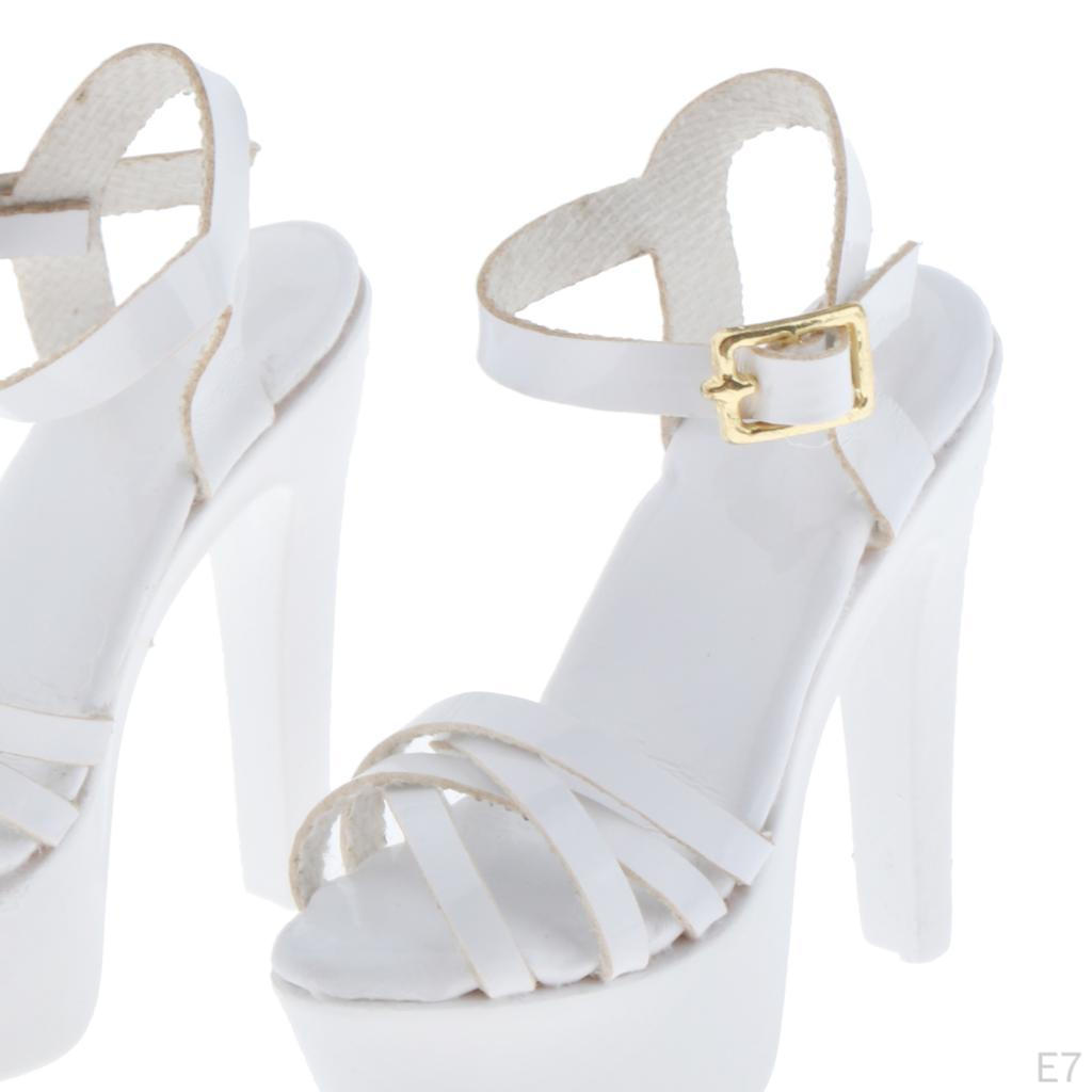 1 Paar 1/6 Hohe Stiefel Sandalen Schuhe 12