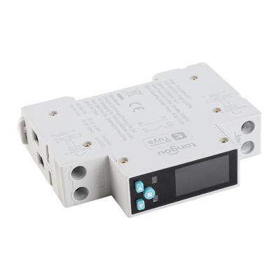 For Tuya Wifi 35mm DIN RAIL Switch Intelligent Meter Circuit Breaker LED Energy Meter KWh Power Timer Relay APP Control