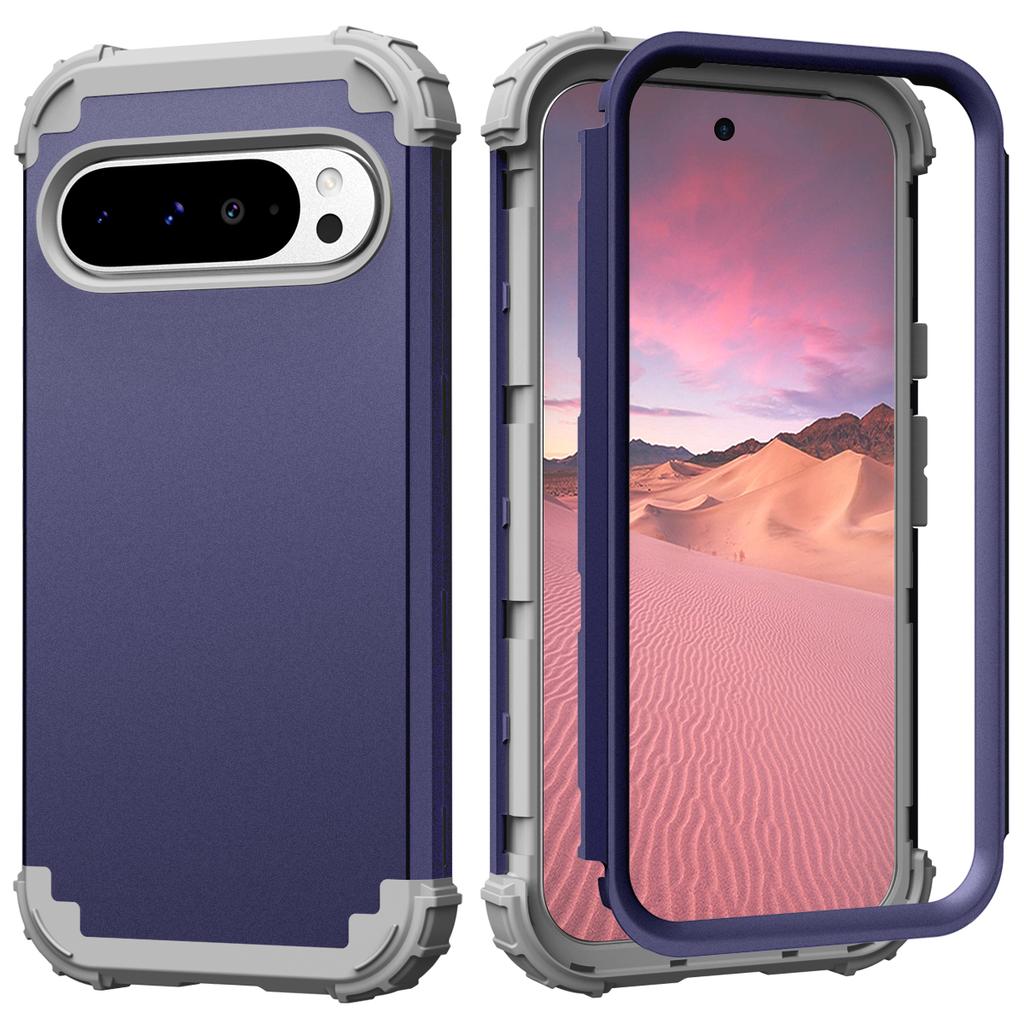 L-Style For Google Pixel 9 Pro XL Case Shockproof PC + TPU Phone Back Cover