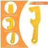 5-gallon plastic bucket lid opener - durable manual can and can opening tool, suitable for home and office use