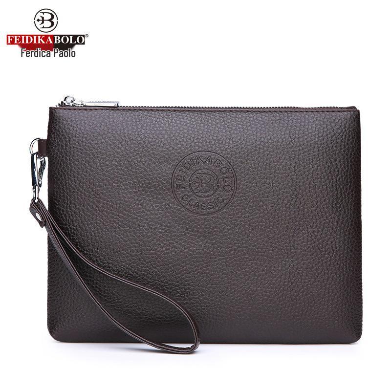 Men's 2023 Casual PU Leather Clutch Bag - Large Capacity Phone Wallet