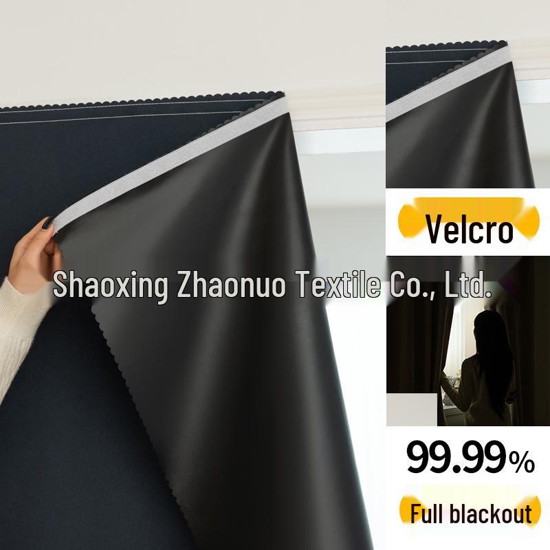 Velcro 2025 Blackout Curtains - Punch-Free, Self-Adhesive Sunshade for Bedroom