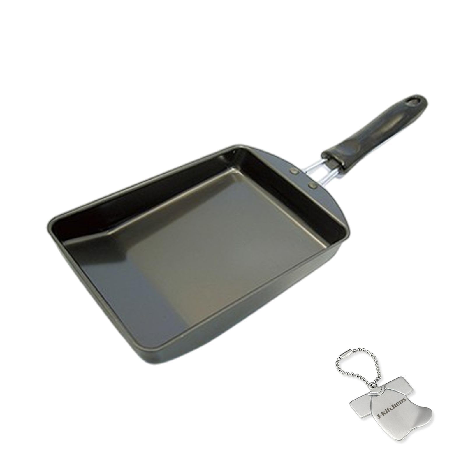 

Frying Egg IH Made in Original T Included J-kitchens Pan, Fryer, Gas, Compatible, Japan, Kankiri-kun