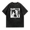 Confuse T Shirt Contempt for Authority Remix by bactherion Vintage Japanese Hardcore Punk SofT vintage Washed graphic homme