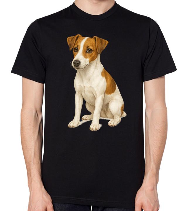 Jack Russell Dog Unisex T-Shirt S разноцветный
