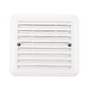 12V RV Side Vent Fan 5.51x5.12in Air Vent Ventilation Exhaust Fan for Motorhome Caravan Trailer Boat Marine Yacht