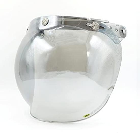 

Jamtech Japan 72JAM Helmet Shield with Base Bubble Shield Mirror Gradient Light (Flash + + Smoke) JCBN-03