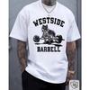 Herren T-Shirt mit 3D-Muster Kurzarm-T-Shirt 3D-bedrucktes Rundhals-Shirt Retro Retro Lässig Streetwear
