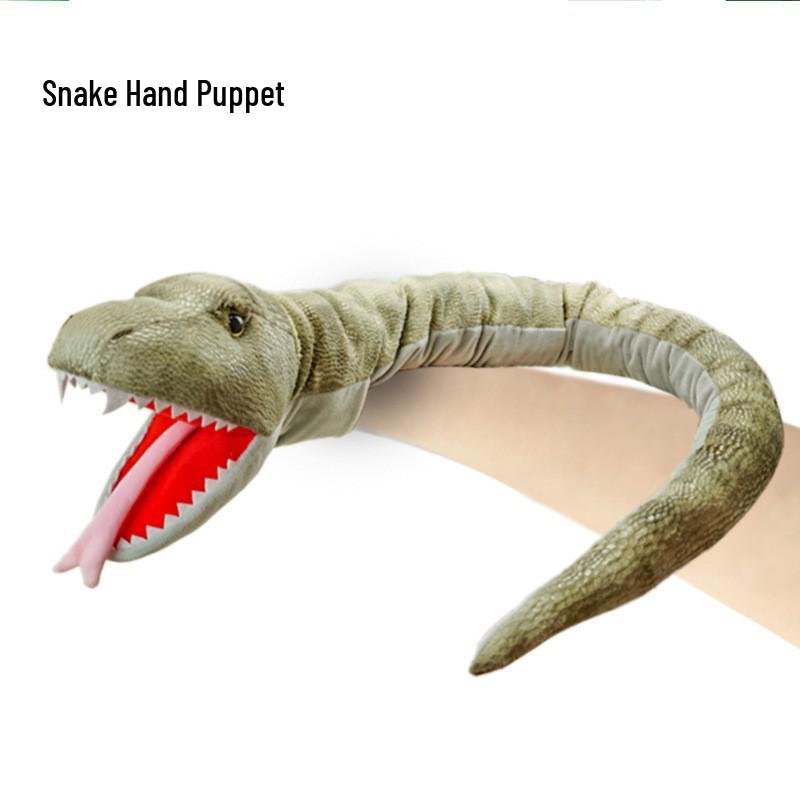 Cartoon Animal Hand Puppet Plush Doll for Kids' Interactive Play