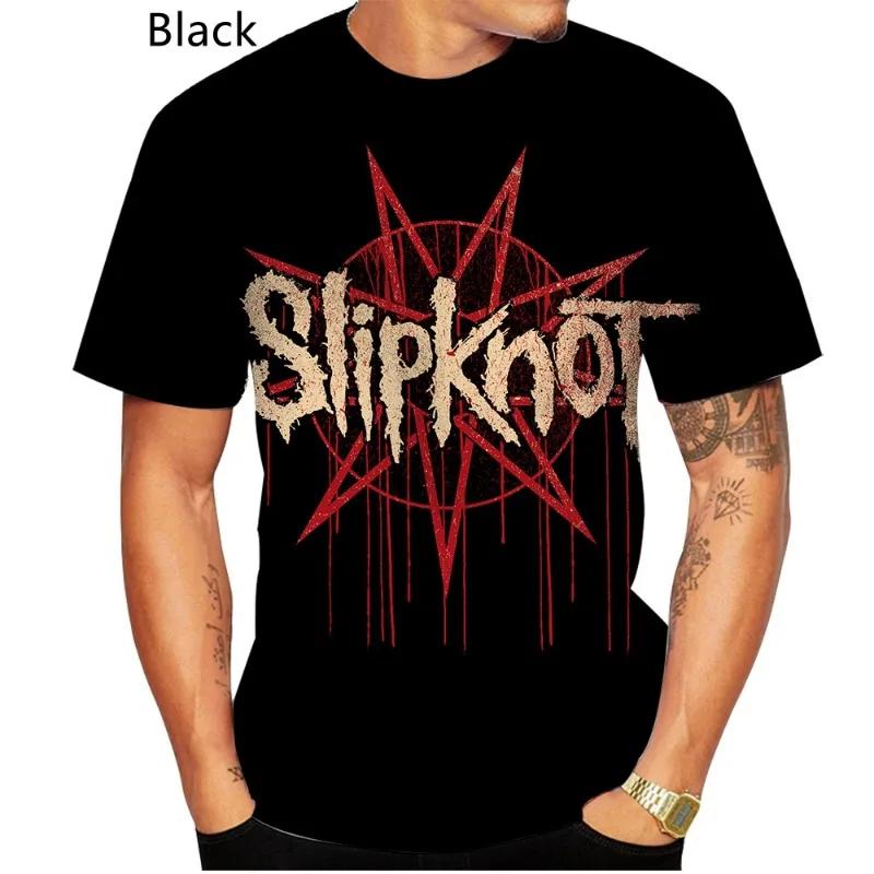 2026 VERANO Slipknots Prepara para el Infierno Gira Camiseta de Manga Corta Lavada Hombres Mujeres Banda Mental Ropa Urbana Gráfica Tops Camisetas