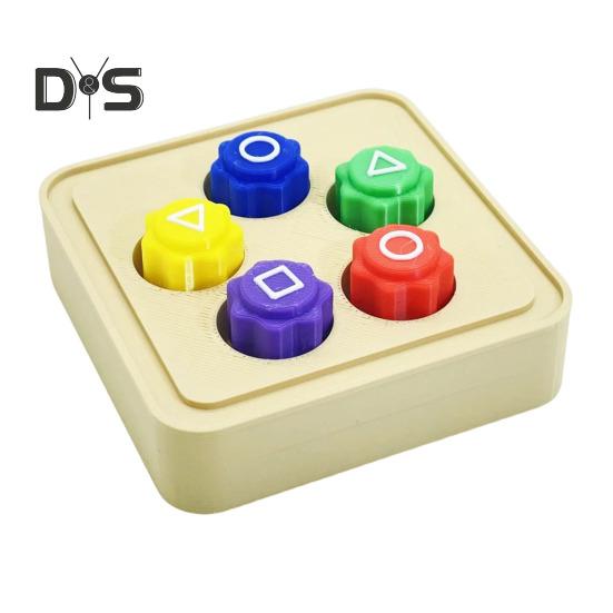 

1/2 набора корейских игр с камнями Jacks с коробкой для тренировки координации рук и глаз, традиционная игра в ловлю камней для детей, взрослых, семейных вечеринок, галька 1pc A