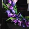 Easter Cross Wreath Festival Front Door Decoration Wreath Courtyard Decoration Wreath