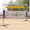 BinFu Portable Folding Badminton Net System