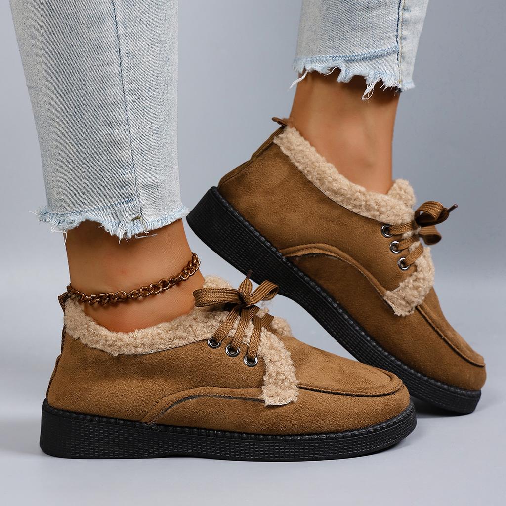 Neue Herbst- und Winterprodukte: Damen Baumwollstiefel mit niedrigem Schaft, warm, bequem, atmungsaktiv und Freizeitschuhe