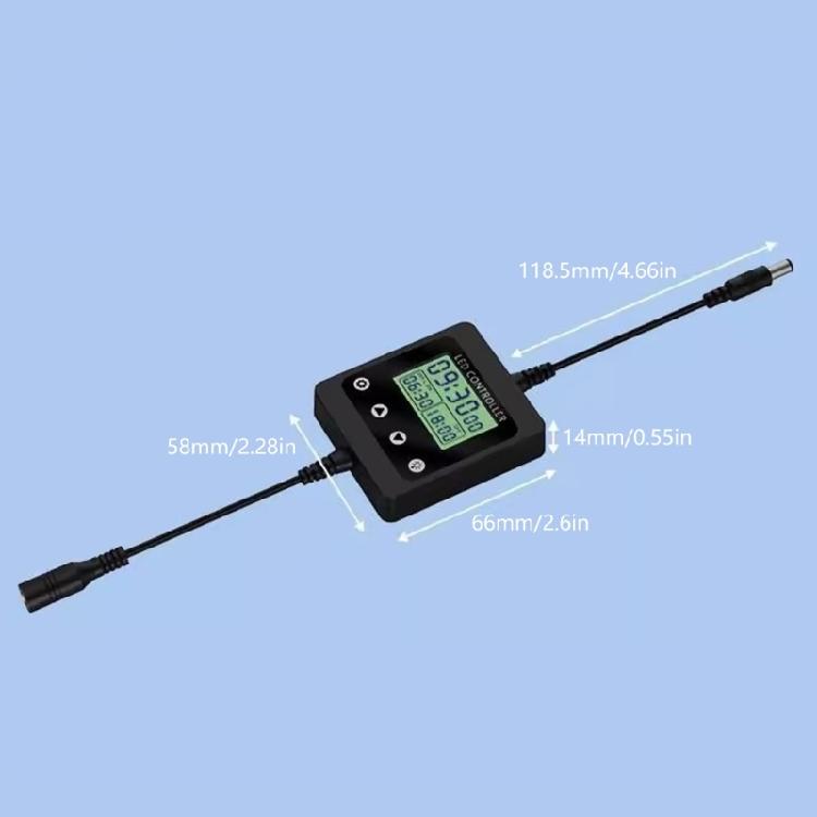Energy Efficient Aquariums Light Dimmer Timer Simulates Natural Sunlight With Sunrise Sunset Feature For Home Aquariums