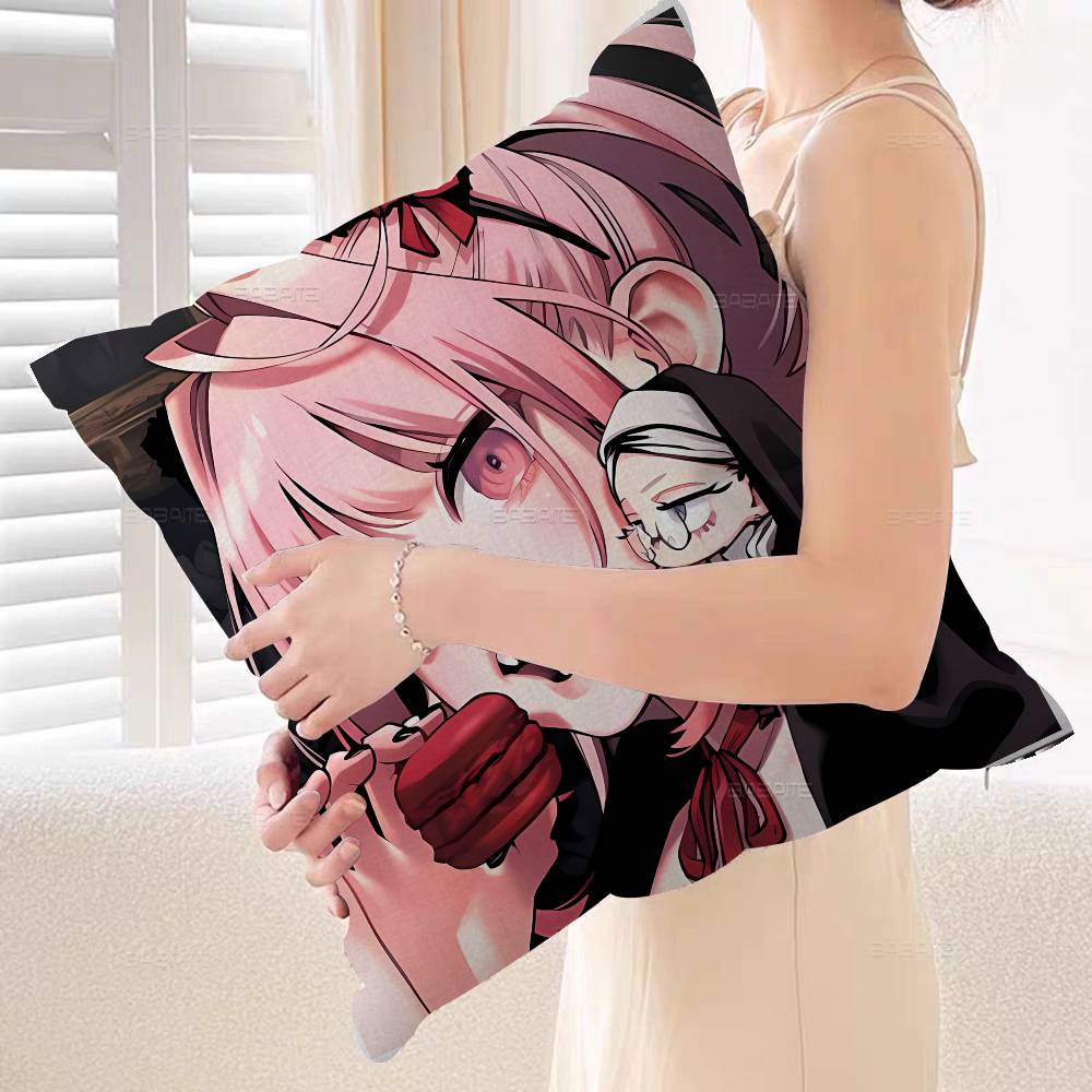 Manga Gokurakugai Pillow Gifts Home Office Furnishings Bedroom Sofa Car Cushion Cover Case Xcm