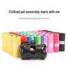 Dog Walking Portable Solid Color Poop Bags