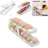 Practical Egg Distribution Rack Rolldown Egg Dispenser Gravity Feed System Effortless Rolling Neat And Tidy