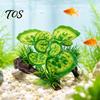 Betta Fish Hiding Spot Aquarium Artificial Plant, Realistic Plastic Plants, Underwater Faux Greenery, Decorative PVC Tank Foliage Fake Aquatic Plants