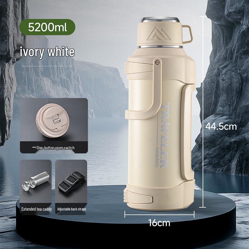 

OLOEY Large Capacity Stainless Steel Insulated Flask