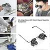 Professional Magnifying Glasses with 20x Magnification LED Illumination for Jewelry and Watch Repair Work Hands Free