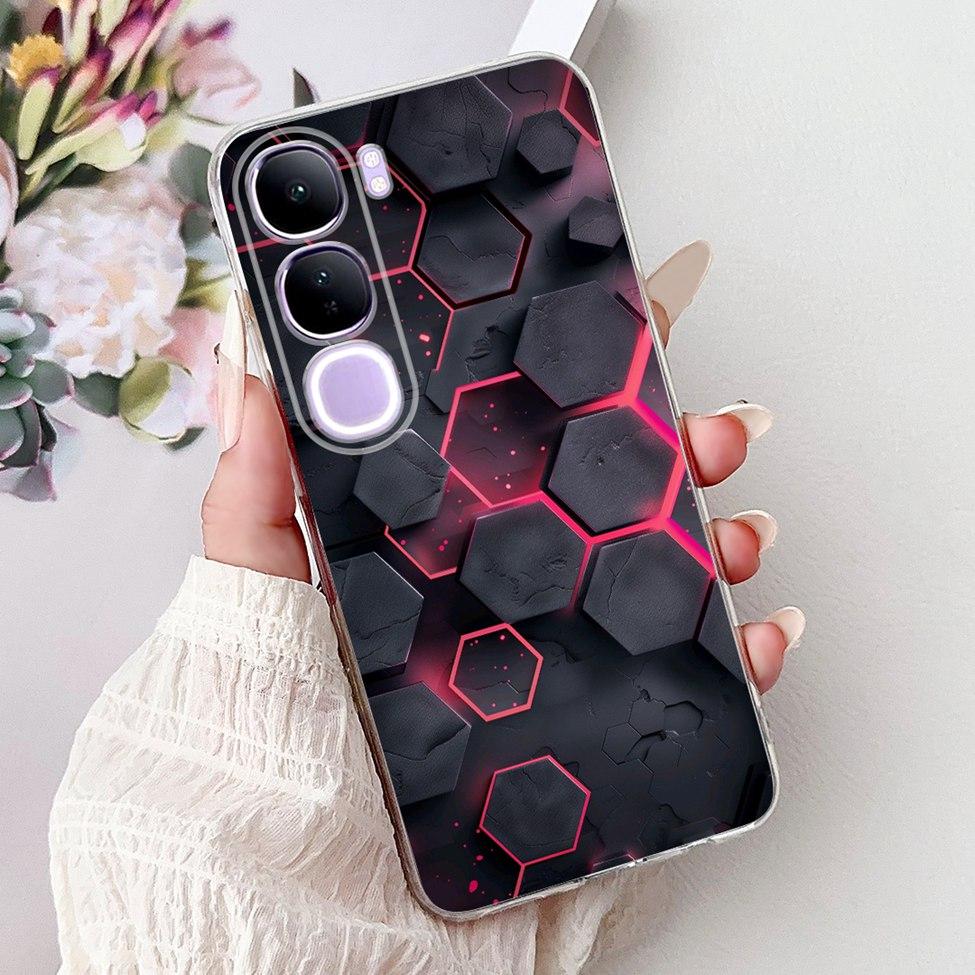Clear For Vivo V40 Lite IDN Case 4G 5G Cute Cartoon Cool Luxury Funny Boys Girls Phone Case For vivo V40 Lite 5G IDN Back Cover