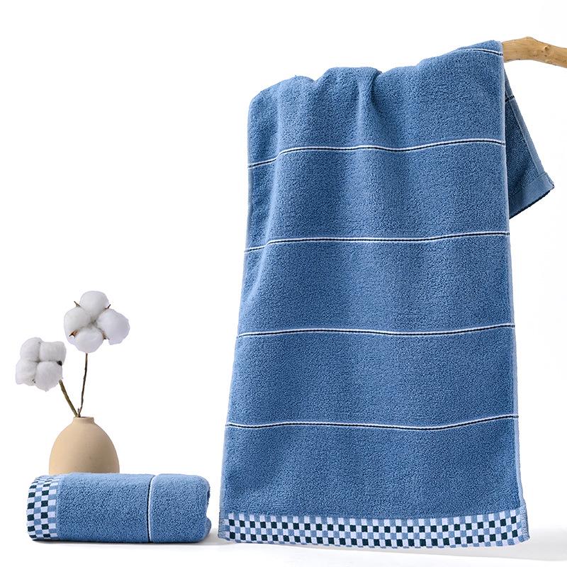 Soft, Thick Pure Cotton Face Towels - Absorbent and Gentle for Adults