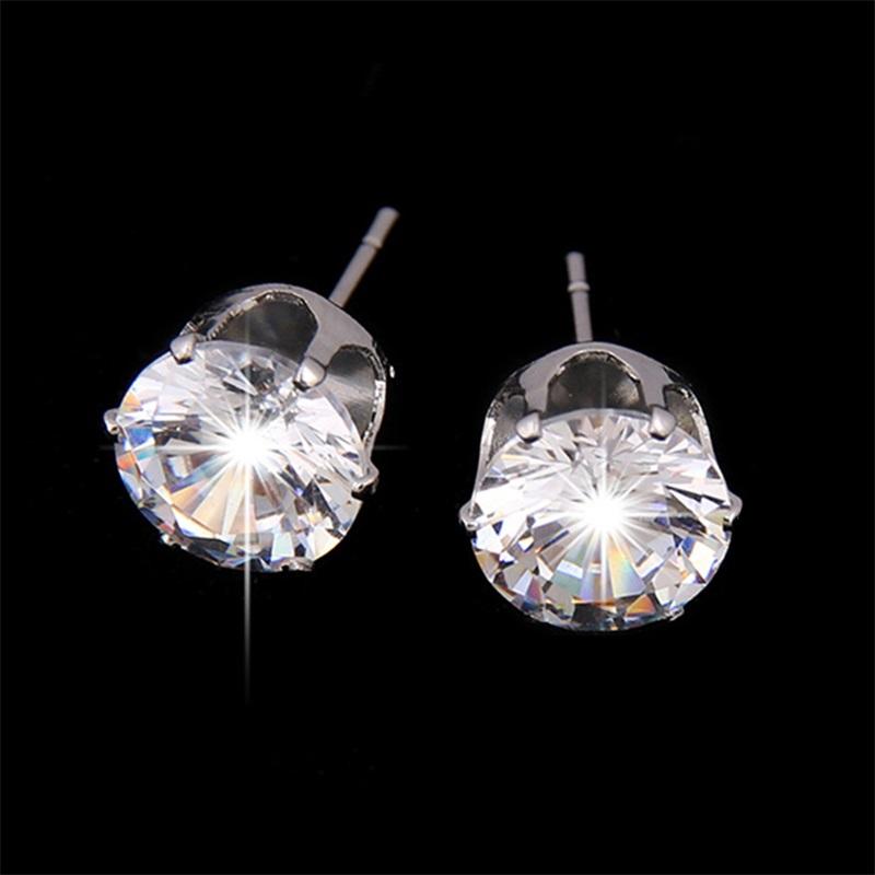 Fashion Bride Jewelry Sets Silver Plated Wedding Dress Banquet Necklace Earring Set Ladies Party Gift