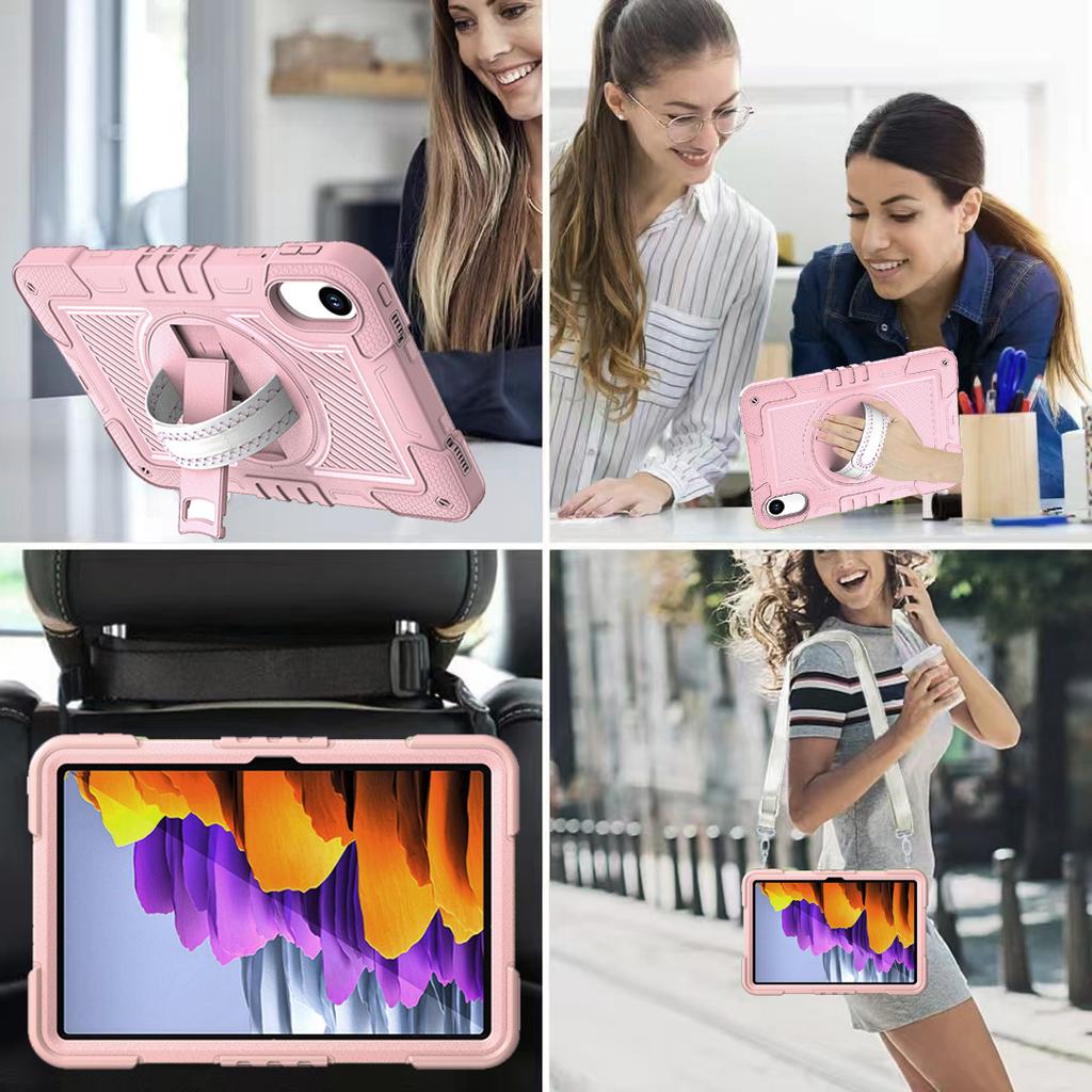 Stand Case For Xiaomi Redmi Pad 2 2025 11" SE 2023 11" 2022 10.61" Rotating Cover For Redmi Pad SE 8.7 4G 2024 Kids Cute Cover