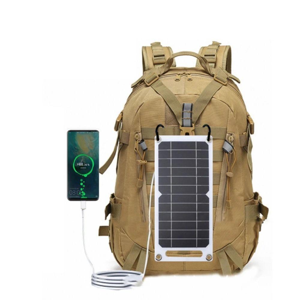5V 6W USB Solar Charger Panel with USB Output Portable Solar System  For Mobile Phone Power Bank